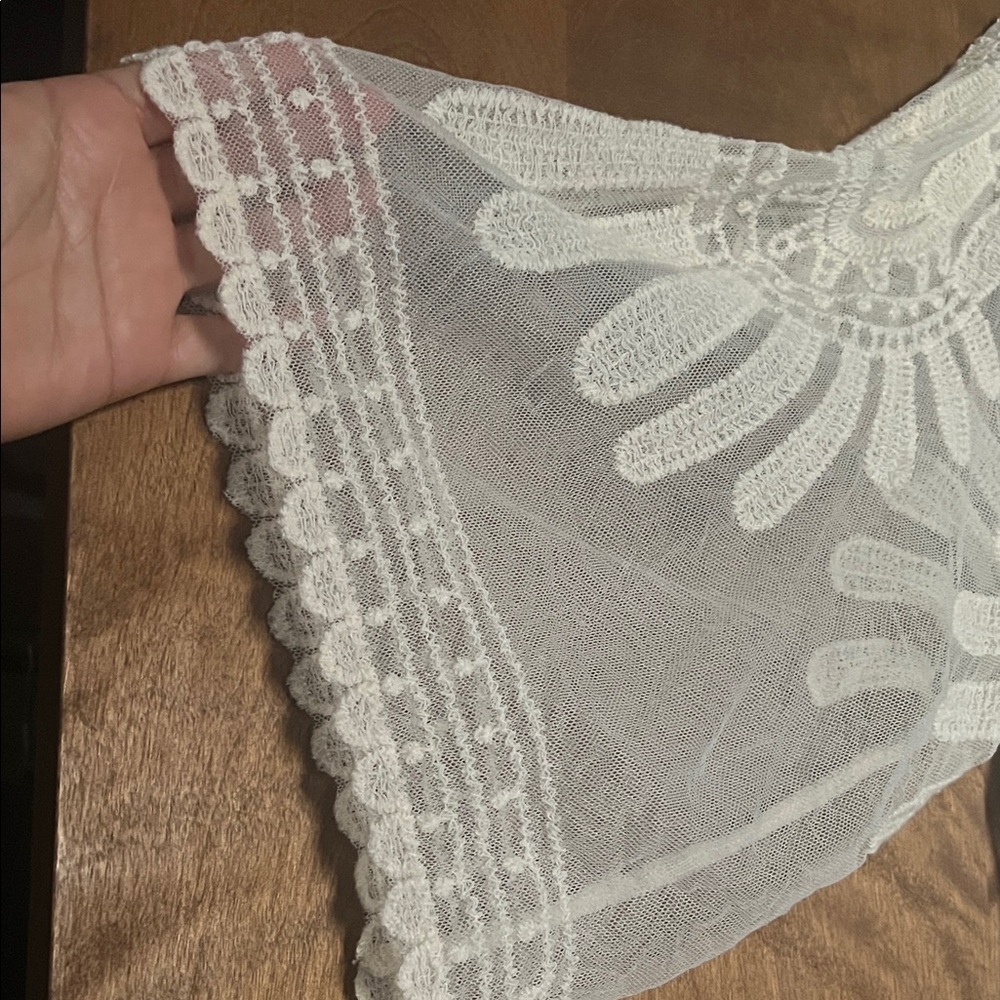 Rebellion Ivory Lace Top
